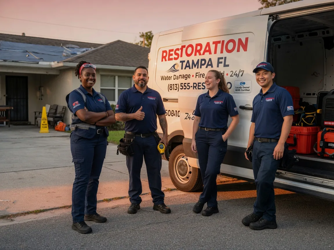 Water Damage Restoration company in Council Bluffs, IA